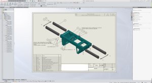 SolidWorks - drafting and designing